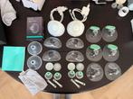Elvie pump dubbel + 21mm 17mm schelp + melkbwaarzakjes, Kinderen en Baby's, Babyvoeding en Toebehoren, Ophalen of Verzenden, Borstkolf