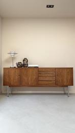 Vintage palissander dressoir / sideboard met deuren & lades, Antiek en Kunst, Antiek | Meubels | Kasten, Ophalen