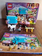 Leuke set Emma's paardentrailer Lego Friends 3186, Ophalen of Verzenden, Zo goed als nieuw