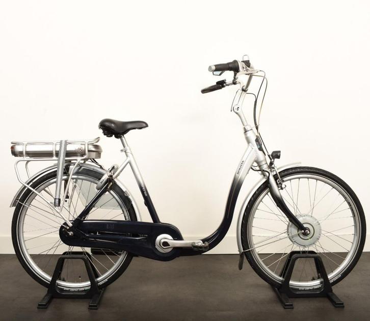 Sparta Entree F7E lage instap Dames Grijs 44cm 2022, Fietsen en Brommers, Elektrische fietsen, Gebruikt, Sparta, Minder dan 47 cm