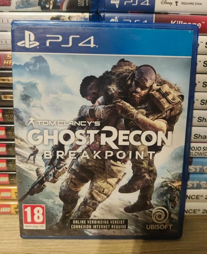 Tom Clancy's ghost recon breakpoint playstation 4, Spelcomputers en Games, Games | Sony PlayStation 4, Zo goed als nieuw, Shooter
