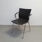 Ahrend 463 stapelstoel - zwart kunststof, Niet ingevuld, Gebruikt, Niet ingevuld, Niet ingevuld