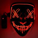 Purge LED Masker Halloween, Ophalen of Verzenden, Nieuw, Halloween, Accessoires