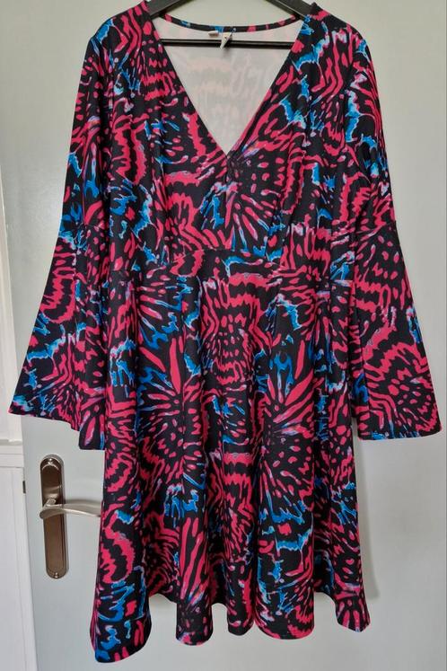 Bodyflirt A-lijn tuniek/jurkje roze/blauw/zwart 48/50/52/54, Kleding | Dames, Grote Maten, Zo goed als nieuw, Blouse of Tuniek