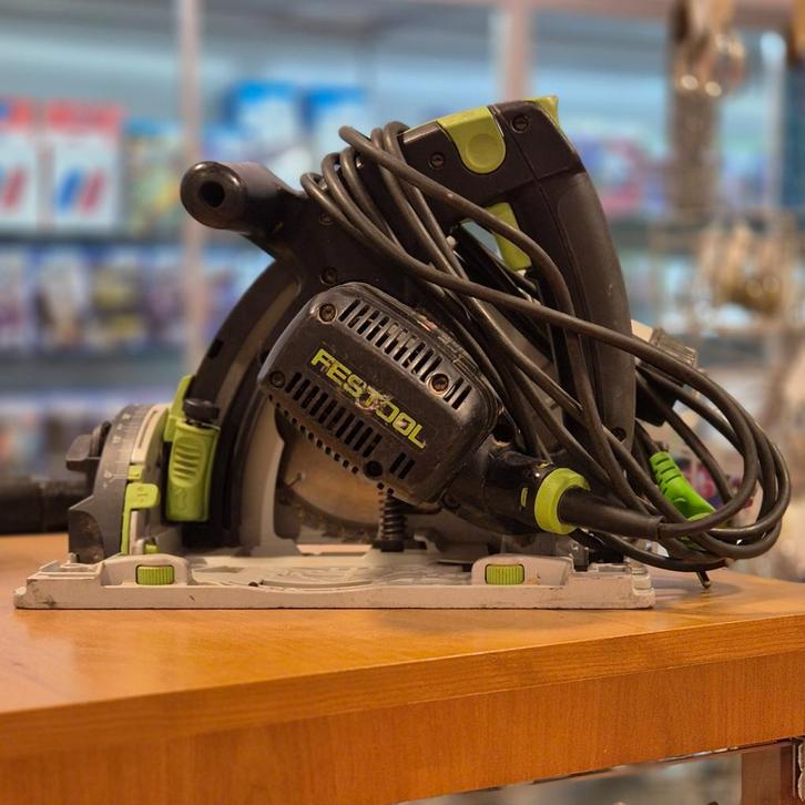 Festool ts55FEBQ inval zaag, Doe-het-zelf en Verbouw, Gereedschap | Zaagmachines, Zo goed als nieuw