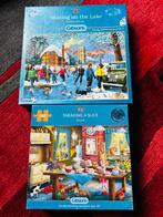 Gibson 2 x 500, Hobby en Vrije tijd, Denksport en Puzzels, Ophalen of Verzenden, 500 t/m 1500 stukjes, Zo goed als nieuw, Legpuzzel