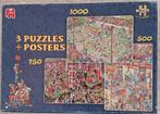 Te koop of ruil puzzels van jan van haasteren, Ophalen, 500 t/m 1500 stukjes, Gebruikt