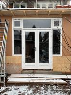 Melkmeisje Kozijn met openslaande deuren en zijlichten, Ophalen, Gebruikt, Deurkozijn, 225 cm of meer