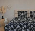 Dekbedovertrek Set 160x220 - Nieuw in Partij!, Eenpersoons, Zwart, Dekbedovertrek, Nieuw