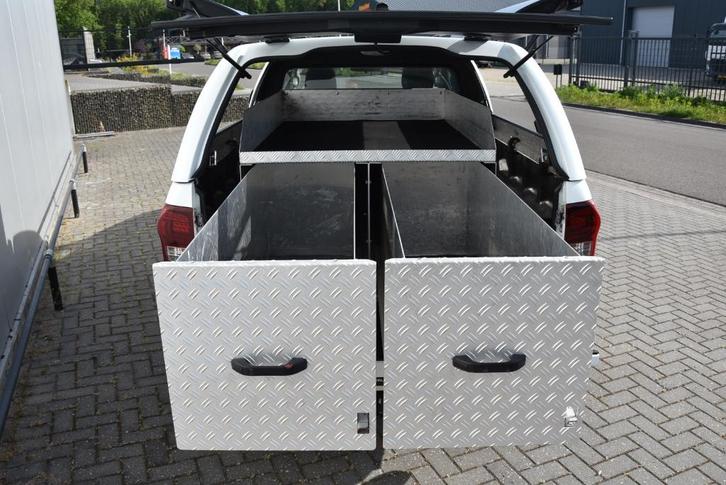 dubbele bodem aluminium pick-up isuzu d max ford ranger, Auto diversen, Overige Auto diversen, Ophalen