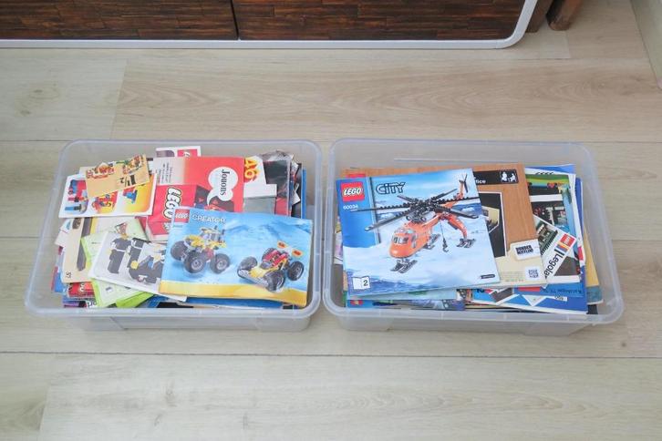 2 dozen vol bouwboekjes / handleidingen Lego (lees tekst), Kinderen en Baby's, Speelgoed | Duplo en Lego, Zo goed als nieuw, Lego