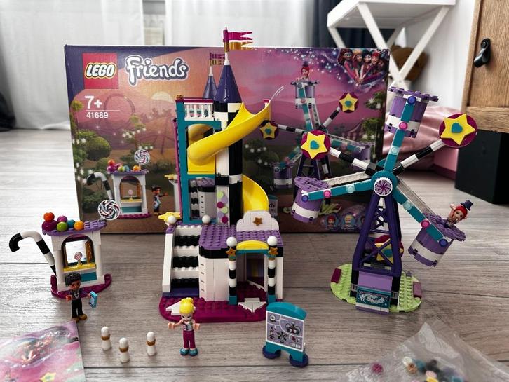 Lego friends magisch reuzenrad en glijbaan, Kinderen en Baby's, Speelgoed | Duplo en Lego, Zo goed als nieuw, Lego, Complete set
