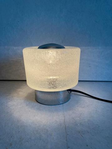 Peill en Putzler tafellamp met dik bubbel glas vintage beschikbaar voor biedingen