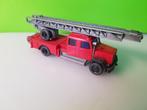 Wiking - Magirus Brandweer Ladderwagen [rood] 1/87, Ophalen of Verzenden, Zo goed als nieuw, Bus of Vrachtwagen, Wiking