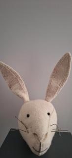 Wandtrofee Haas - Decoratief Konijn, Ophalen of Verzenden, Konijn
