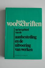 Bundel Voorschriften Aanbesteding & Uitvoering Werken Bouw, Boeken, Techniek, Ophalen