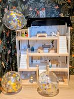 petit Amelie luxe kompleet poppenhuis incl poppetjes, Ophalen, Zo goed als nieuw, Poppenhuis