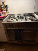 5 pits gasfornuis met oven , Indesit , incl nwe gasslang, Witgoed en Apparatuur, Fornuizen, Ophalen, Gebruikt, Hete lucht, 60 cm of meer