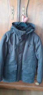 Jack Jones winterjas maat S grijs zwart, Kleding | Dames, Jassen | Winter, Ophalen of Verzenden, Zo goed als nieuw, Grijs