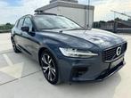 Volvo V60 T6 R-Design AWD | HUD | 360 | Panorama dak | Trekh, Automaat, 4 cilinders, Blauw, Leder en Stof