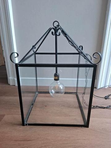Grote vierkante hanglamp 40x40 cm beschikbaar voor biedingen