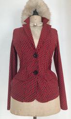 NIEUW STUDIO ANNELOES blazer jasje M 38 40 bordeaux jas, Maat 38/40 (M), Studio Anneloes, Ophalen of Verzenden, Zo goed als nieuw