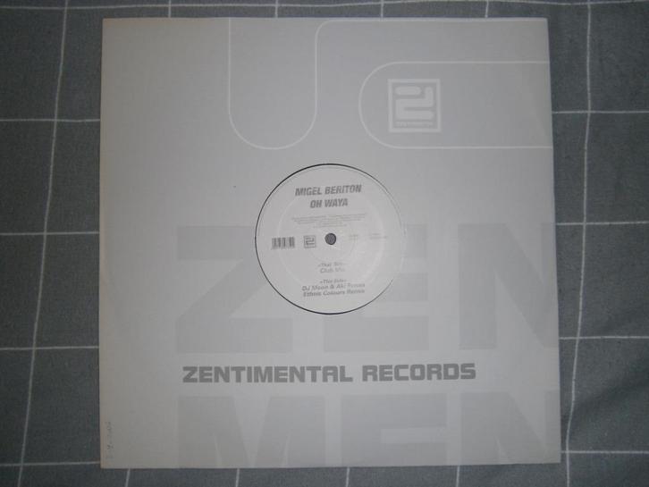 Migel Beriton – Oh Waya. 2003. Techno Trance, Hard Trance, Cd's en Dvd's, Vinyl | Dance en House, Zo goed als nieuw, Techno of Trance