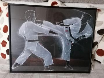 Tekening van Karate beschikbaar voor biedingen