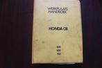 Honda CB350 500 750 fours werkplaatsboek, Motoren, Ophalen of Verzenden, Honda