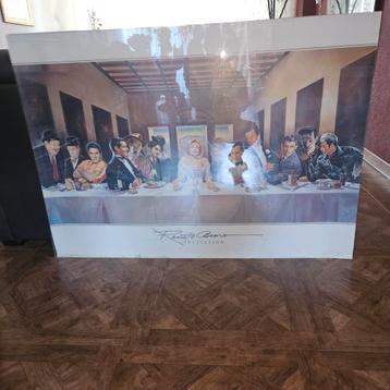 Schilderij: Laatste Avondmaal met Iconen beschikbaar voor biedingen