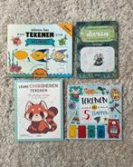 4 boeken schattige dieren leren tekenen, Boeken, Ophalen of Verzenden, Zo goed als nieuw, Tekenen en Schilderen