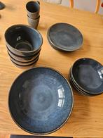 Sena Blauw Serviesset - 16 Delig, Ophalen of Verzenden, Zo goed als nieuw, Overige stijlen, Compleet servies