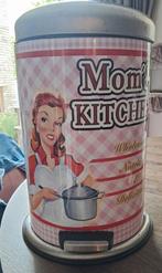 Retro Pedaalemmer Mom's Kitchen - 10 Liter, Ophalen, Gebruikt, Met pedaal, Metaal
