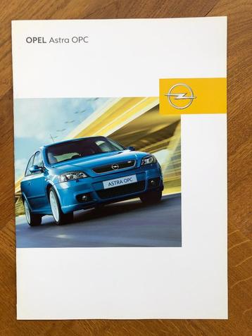 Opel Astra OPC folder 2003 (Duits) beschikbaar voor biedingen