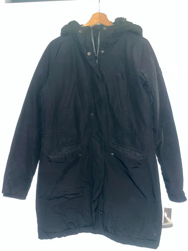 Bien Bleu Winterjas Maat M - Gedragen, Kleding | Dames, Jassen | Winter, Ophalen of Verzenden, Gedragen, Maat 38/40 (M), Zwart