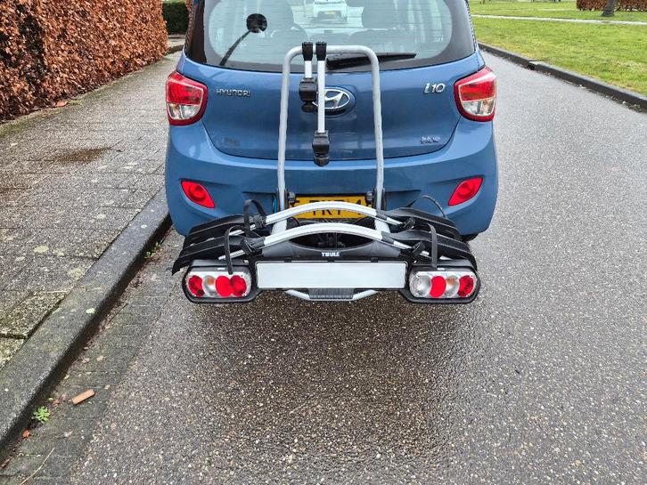 Thule kantelbare EuroClick G2 fietsendrager - insteekmodel, Auto diversen, Fietsendragers, Zo goed als nieuw, Trekhaakdrager, 2 fietsen