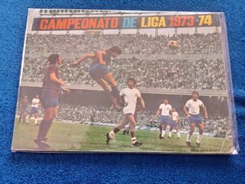 ALBUM DISGRA. "CAMPEONATO DE LIGA 1973/74". (a9) beschikbaar voor biedingen