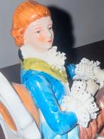 Barok/Rococo Porseleinen Beeldje Man, Antiek en Kunst, Ophalen of Verzenden