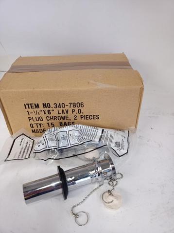 Partij wastafel afvoer 113 stuks nieuw  beschikbaar voor biedingen