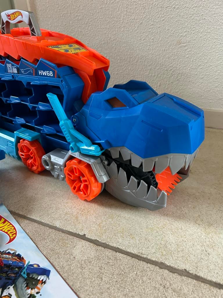 Hot Wheels City Ultieme Dino Hauler - defect, ., Ophalen of Verzenden, Zo goed als nieuw, .