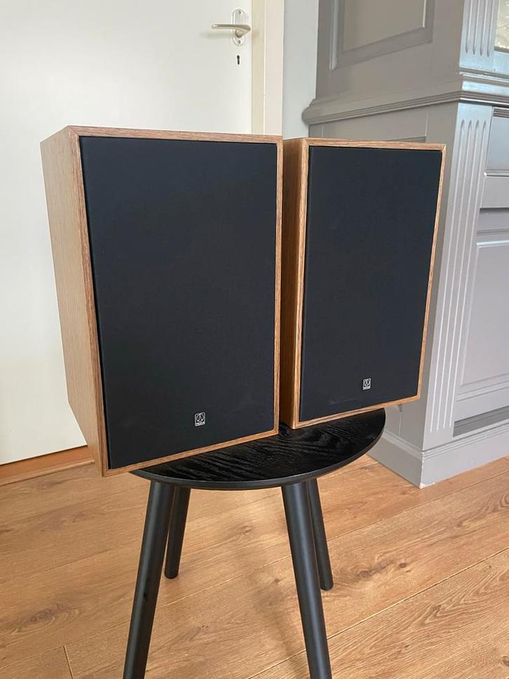 Tesla ARS 820 Vintage Luidsprekers, Audio, Tv en Foto, Luidsprekers, Gebruikt, Front, Rear of Stereo speakers, Minder dan 60 watt