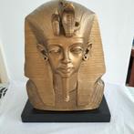 Toetanchamon Pharao head bust sculpture in mooie staat, Antiek en Kunst, Ophalen of Verzenden