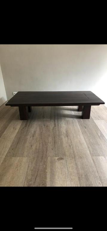 Zeer Degelijke Salontafel 1.60x0.80x0.38 eventueel als set beschikbaar voor biedingen