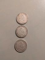 zilveren rijksdaalders 1959, 1960, 1961, 1962, Koningin Juliana, Zilver, Ophalen of Verzenden, Losse munt