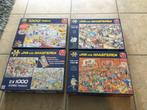 5 Jan van Haasteren puzzels a 1000 stukjes, Ophalen of Verzenden, 500 t/m 1500 stukjes, Zo goed als nieuw