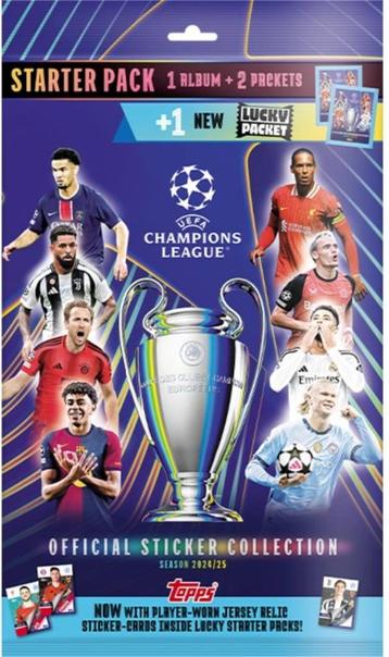 Topps Champion League Stickers 2025 UPDATE 02-05-2025 beschikbaar voor biedingen