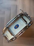 Leedy shelly manne snare drum vintage white marine pearl, Ophalen of Verzenden, Gebruikt, Ludwig