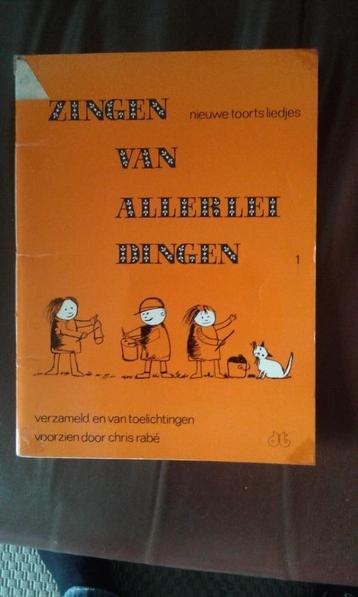 Zingen van allerlei dingen Chris Rabe 33 liedjes voor de kla beschikbaar voor biedingen