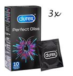 Durex Condooms - Perfect Gliss - 30 stuks, Nieuw, Verzenden