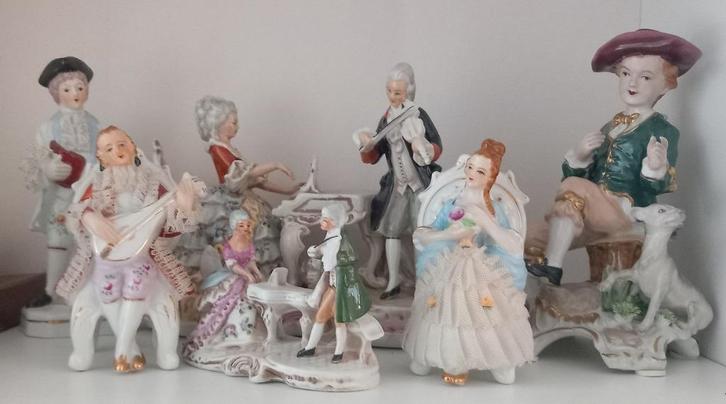 dresden of grafenthal beeldjes, Antiek en Kunst, Curiosa en Brocante, Ophalen of Verzenden